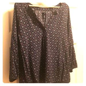 Gap 3/4 Sleeve Blouse